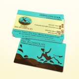Business Card Design | I'd Rather Fall In Chocolate | The Emergency Room Designs, Jamaica
