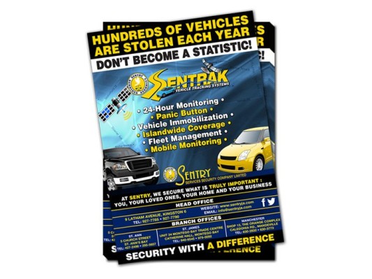 Business Flyer Design | Sentry Services Security