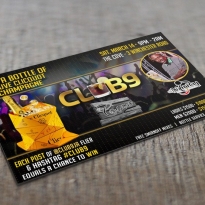 Event Flyer Design | Club 9 | The Emergency Room Designs, Jamaica