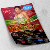 Event Flyer Design | Rebel Mondays | ERdesigns | Jamaican Graphic Design