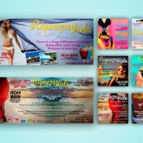 Event Flyer Design | Riqueza Vida | ERdesigns | Jamaican Graphic Design