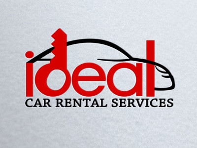 Logo Design | Ideal Car Rentals | The Emergency Room Designs and Technology, Jamaica