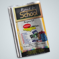 Print Advertisement | Newspaper Ad | Sampars Cash and Carry | ERdesigns | Jamaican Graphic Design