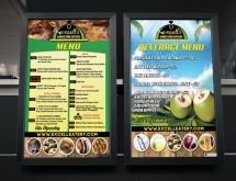 Signage | Excell's Kingston Eatery Menu Boards | The Emergency Room Designs, Jamaica