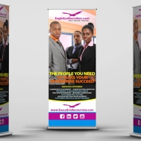 Signage | Banner Design | EagleEyeRecruiters.com | ERDesigns | Jamaican Graphic Design