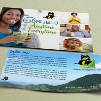 Flyer Design | Baliblu Teas | ERDesigns | Jamaican Graphic Design