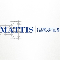 Logo Design | Mattis Construction | The Emergency Room Designs and Technology, Jamaica