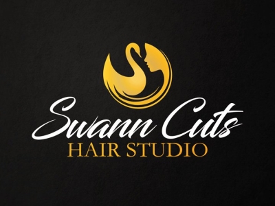Logo Design | Swann Cuts Hair Studio | ERDesigns | Emergency Room Designs & Technology | Jamaican Graphic Design | Branding