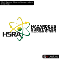 Logo Design | Hazardous Substances Regulatory Authority (HSRA) | ER Designs | Jamaican Graphic Design | Branding