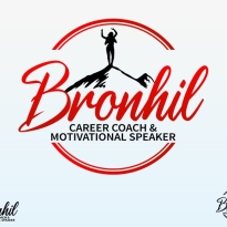 ER Designs | Bronhil - Career Coach and Motivational Speaker Logo Design | Logo Design | Graphic Design