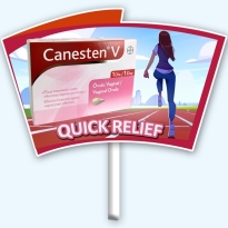 Signage | Social Media Props | Lasco Pharmaceuticals | Bayer | Canesten V | ER Designs | Jamaican Graphic Design | Web Design