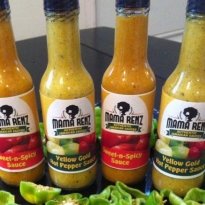 Product Package Design | Excell's Kingston Eatery - Mama Renz Sauces | The Emergency Room Designs and Technology, Jamaica