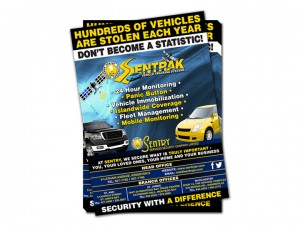Business Flyer Design | Sentry Services Security | The Emergency Room Designs, Jamaica