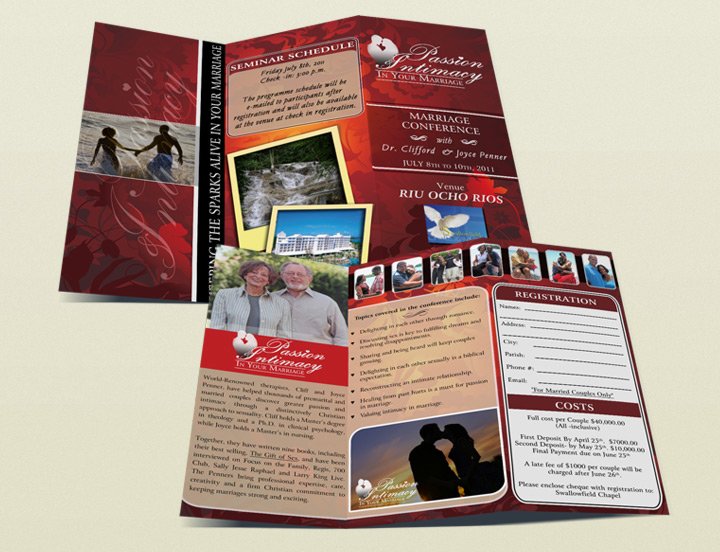 Brochure Design | Swallowfield Chapel Marriage Conference | The Emergency Room Designs and Technology, Jamaica