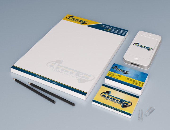 Custom Stationery | Lyntex Technology | ERdesigns | Jamaican Graphic Design