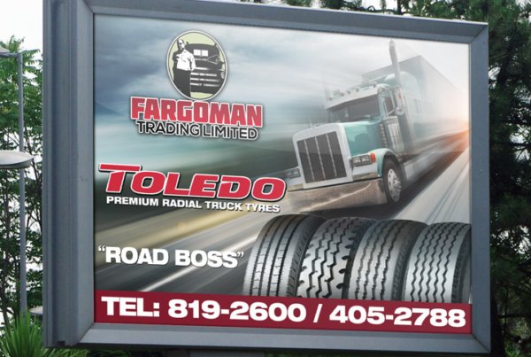 Signage | Fargoman Trading | ERdesigns | Jamaican Graphic Design