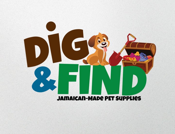 Logo Design | Dig & Find Pet Supplies