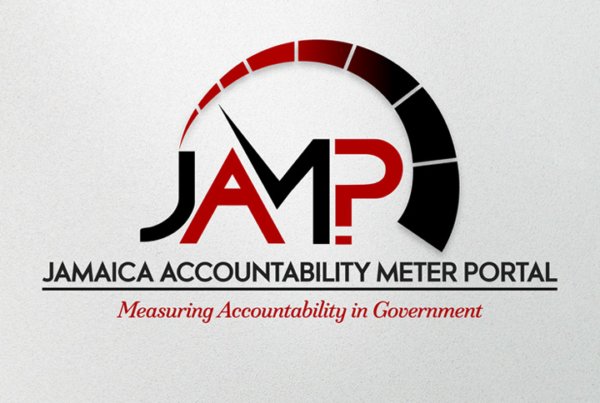 Logo Design | Jamaica Accountability Meter Portal (JAMP)| ER Designs | Emergency Room Designs & Technology | Jamaican Graphic Design | Branding