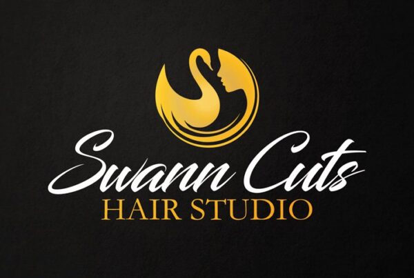 Logo Design | Swann Cuts Hair Studio | ERDesigns | Emergency Room Designs & Technology | Jamaican Graphic Design | Branding
