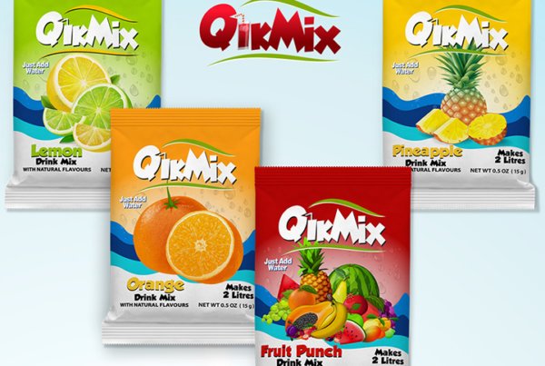 Packaging Design | QikMix | ER Designs | Jamaican Graphic Design | Branding