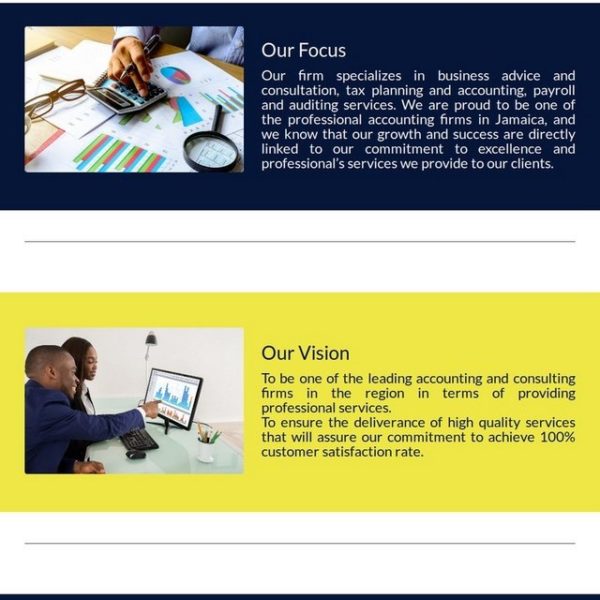 Website Design | Mag Accounting and Management Services | ER Designs | Jamaican Website Design | Web Design | WordPress