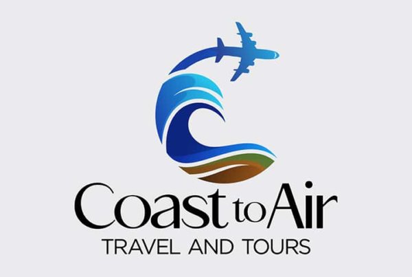 Logo Design | Coast to Air Travel and Tours | ER Designs | Jamaican Graphic Design | Branding