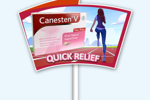 Signage | Social Media Props | Lasco Pharmaceuticals | Bayer | Canesten V | ER Designs | Jamaican Graphic Design | Web Design
