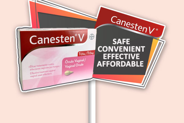 Signage | Social Media Props | Lasco Pharmaceuticals | Bayer | Canesten V | ER Designs | Jamaican Graphic Design | Web Design